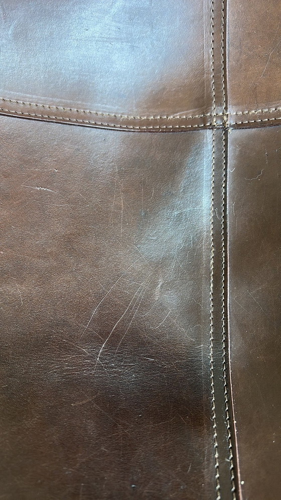 Image 1 of Cuero Leder-Schmetterlingsstuhl – Chrom – Eiche