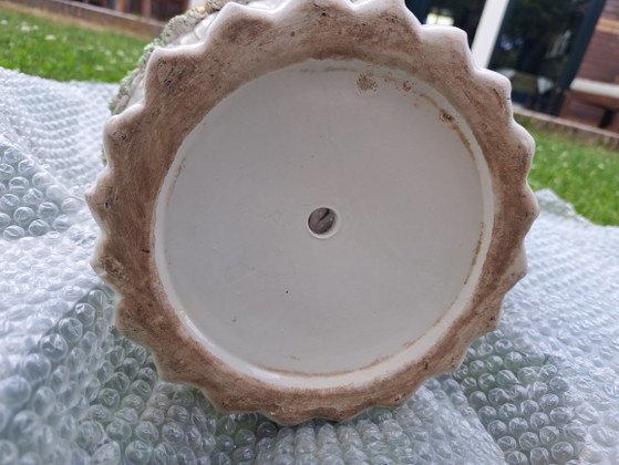 Image 1 of Mid-Century Italiaanse Keramische Eier-Pyramide / Trompe-l'œil XXL