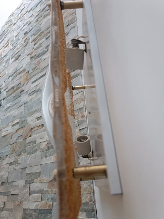 Image 1 of Importante applique verre Murano 39cm par Mazzega 1970s