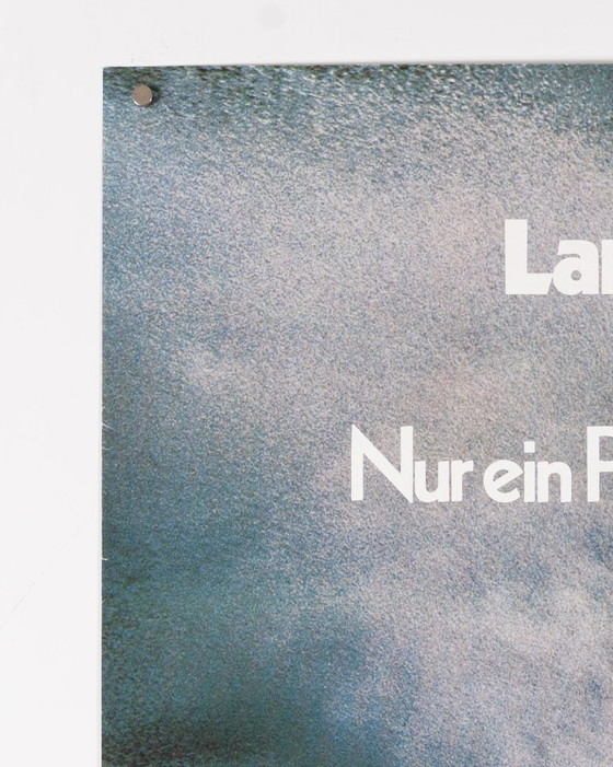 Image 1 of Porsche 6 Jahre Langzeit Garantie – 1976 – Original Vintage Porsche Poster by Werbeagentur Strenger – Mid-Century – 102x76cm