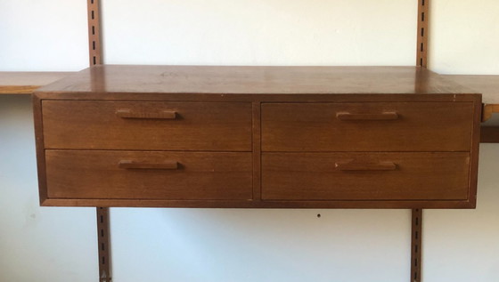 Image 1 of Kai Kristiansen teak wall unit