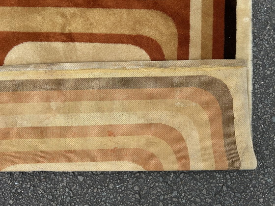 Image 1 of Vintage space age XL low-pile rug