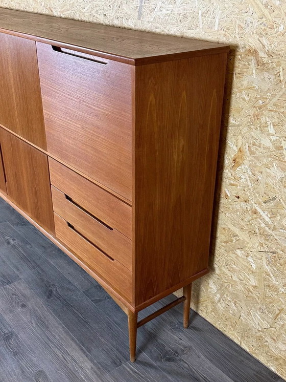 Image 1 of 60's 70's Teak Sideboard Highboard modèle Fredericia Danish Modern Design