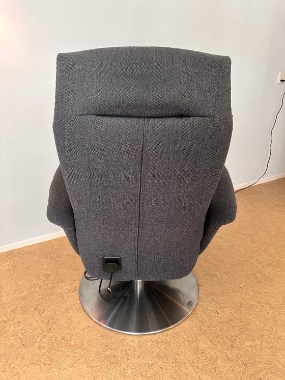 Image 1 of Himolla S-Lounger recliner - extra luxury version with 3 motors - basalt gray