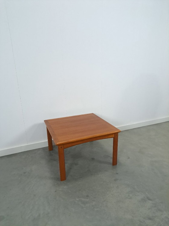 Image 1 of Table basse carrée danoise Glostrup en teck, n°1