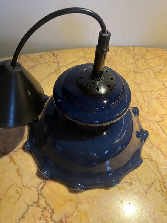 Image 1 of Vintage opaline lamp, Massive