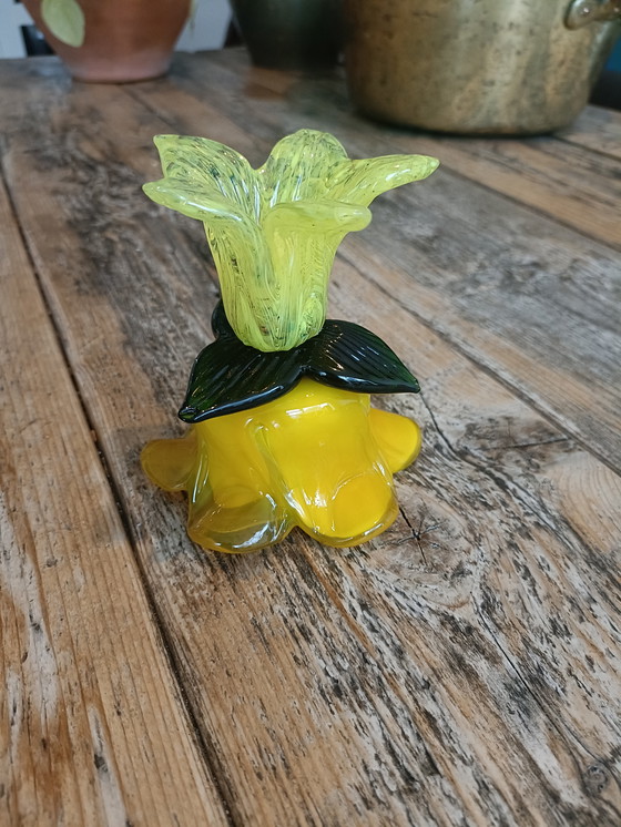 Image 1 of Portavelas de cristal Mirhò