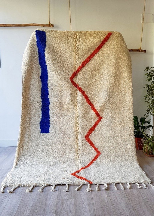 Prachtig Berberkleed, traditioneel handgemaakt, 2/3 m – Accupunto, vloerkleden en tapijten, Wool