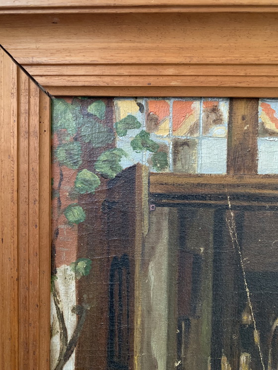 Image 1 of Olieverf schilderij 