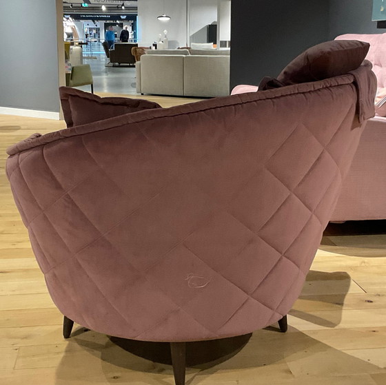 Image 1 of Fama Volta fauteuil met poef