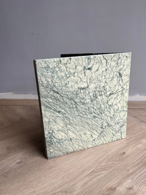 Image 1 of Roche Bobais cippolino marble side coffee table