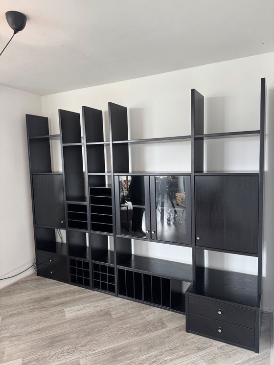 Image 1 of Interlübke Studimo Plus design wandkast 288 cm modulair vitrinekast boekenkast