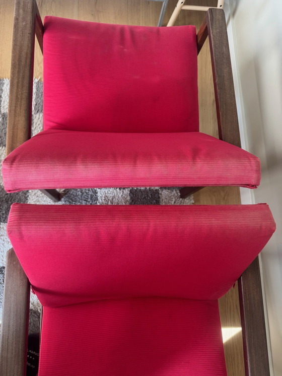 Image 1 of 2 Fauteuils Vintage Pastoe Yngve Eckström en teck FU05