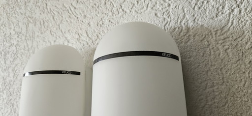 Keuco wand/badkamerlampen set van 2