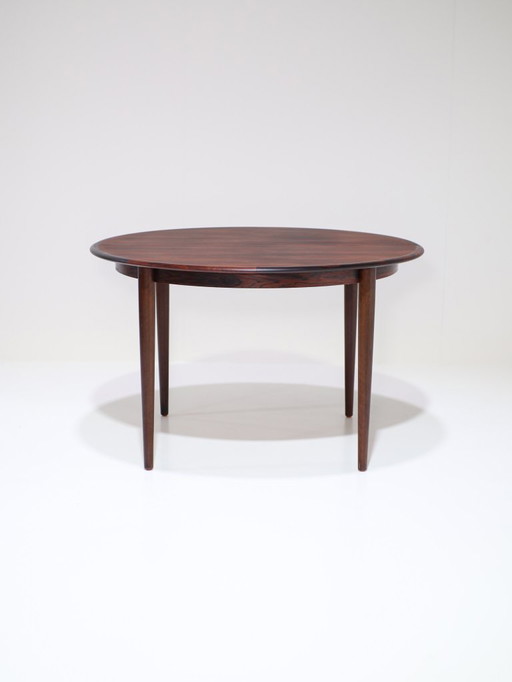 Mesa de comedor extensible de palisandro Skovmand & Andersen