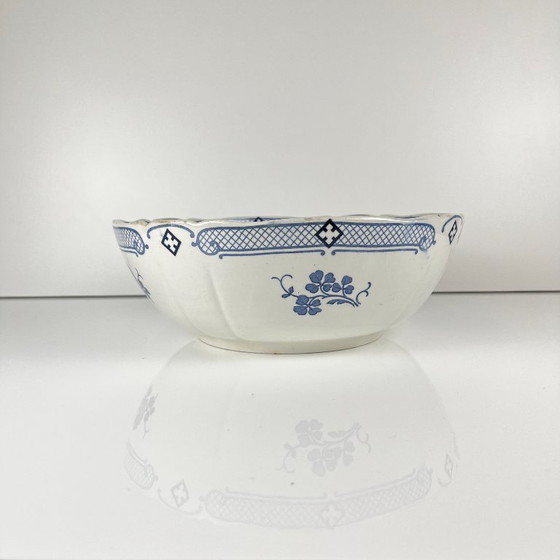 Image 1 of KG Insalatiera Lunéville Terre de Fer, modello "Jane", blu, 1890-1915