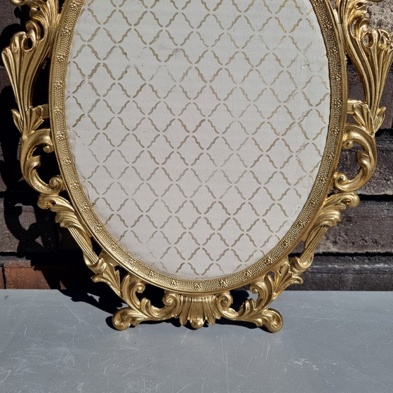 Image 1 of Italian baroque metal frames for photos or paintings, etc. (Internal dimensions 22x17 cm)