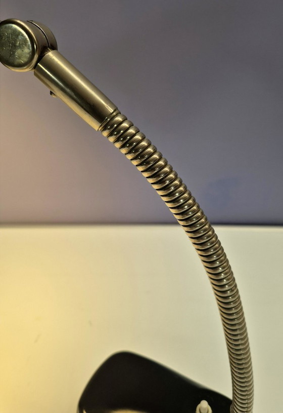 Vintage Bureaulamp Hala 13 – Bureaulampen, Metal, Chrome (photo 8 of 12)
