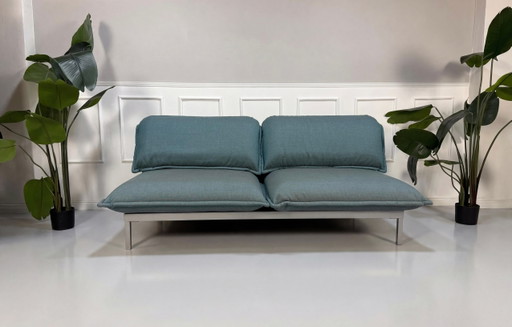 Rolf Benz Nova Designbank Blau Bank Schlaffunktion