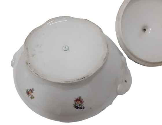 Image 1 of Vintage porcelain soup bowl