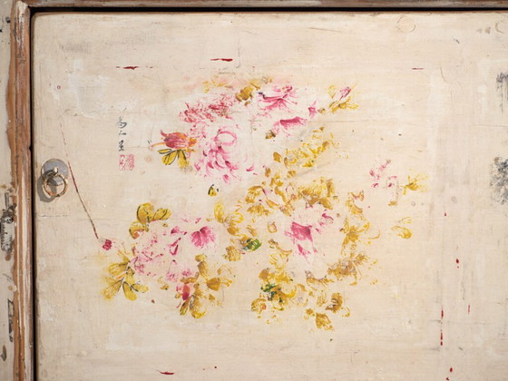 Credenza antica dipinta in legno di pino – Cina, circa 1930 – Credenze, Iron (photo 30 of 40)