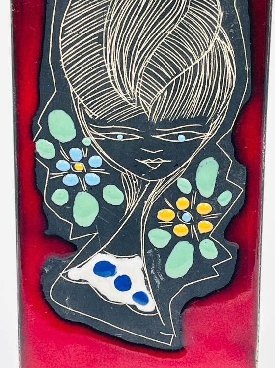 Plaque Murale Vintage Giulianelli San Marino 1960 – Décorations murales, Ceramic (photo 4 of 8)