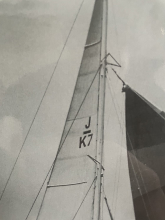 Image 1 of Ensemble de photos encadrées d'un voilier