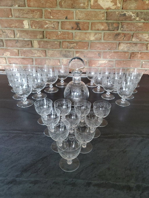 Baccarat - Servizio di bicchieri in cristallo - Modello Camilla (rif. 4050)