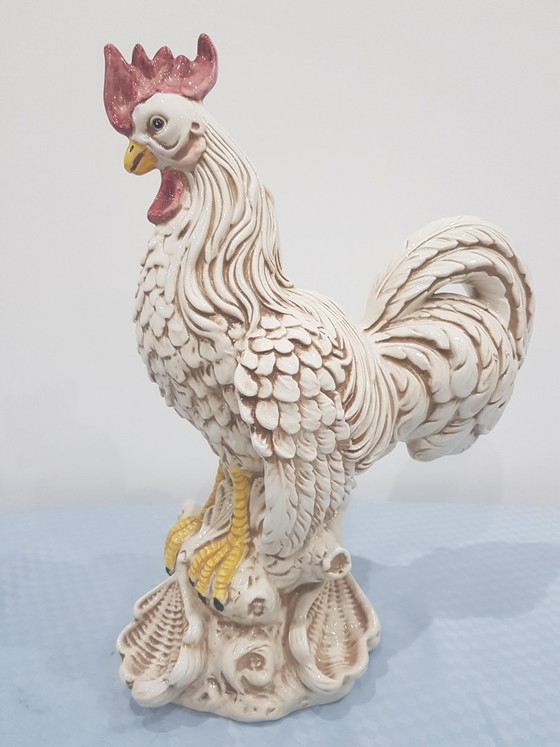 Figurine colorée d'un coq, Italie, années 1980 – Objets déco, Porcelain (photo 2 of 8)