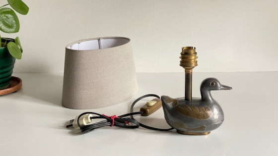 Image 1 of Vintage Duck Lamp
