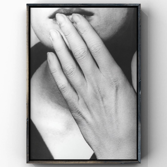 1x silverhalide La main sur levres (hand on lips ) (1928 Man Ray – Photography, Paper (photo 6 of 6)