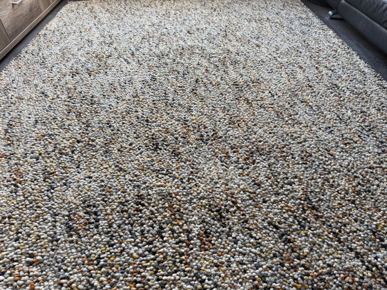 Image 1 of Brink & Campman Dots – Tapis design à poils longs (220 × 280 cm, nouveau modèle d'exposition)