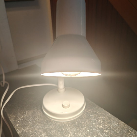 Image 1 of White Postmodern Desk Lamp by Massive, 1980s