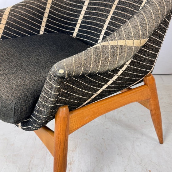 Image 1 of Pair of Julia Gaubek High-Back Armchairs, 1960s