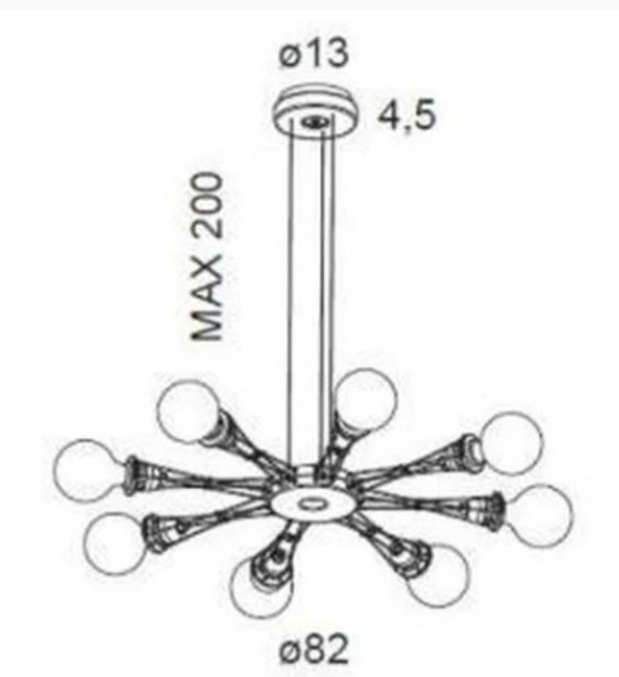 Image 1 of Lumina Matrix Otto Lamp Nikkel