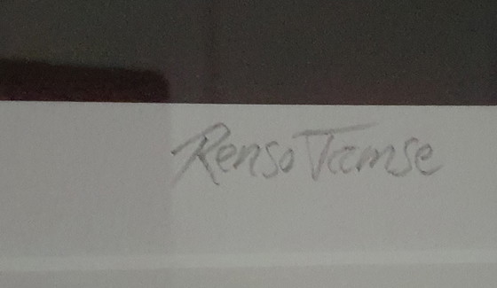 Image 1 of Impression giclée à l'aquarelle « Losing Feathers » de Renso Tamse