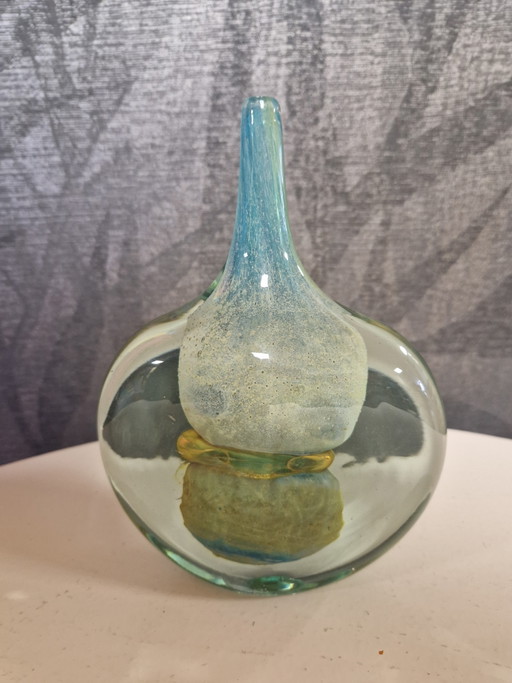 Vaso a forma di lecca-lecca "Sabbia e Mare" di MDINA
