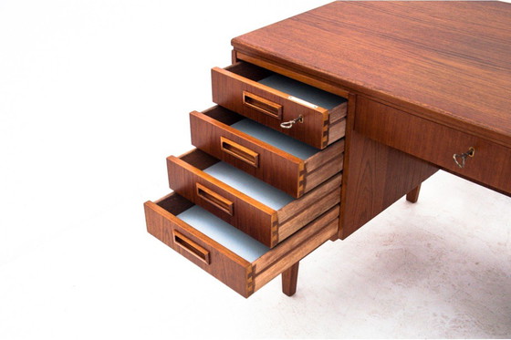 Image 1 of Schreibtisch aus Teakholz, Dänemark, 1960er Jahre.