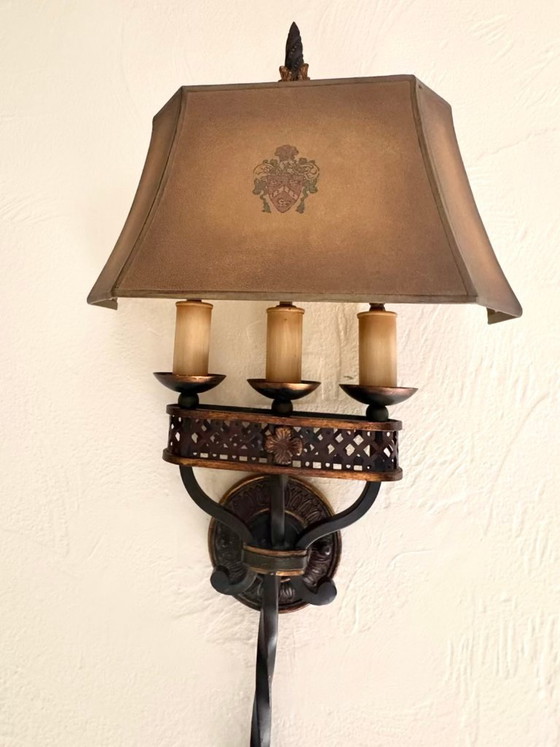 10 exklusive Schlosslampen – Kunstlampen (Florida, USA) – Château-Serie – Fine Art Lamps, Wandleuchten (photo 5 of 12)