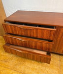 Mid Century Retro Teak Sideboard by Elliotts of Newbury Circa 1960  A stunning mid century modern sideboard