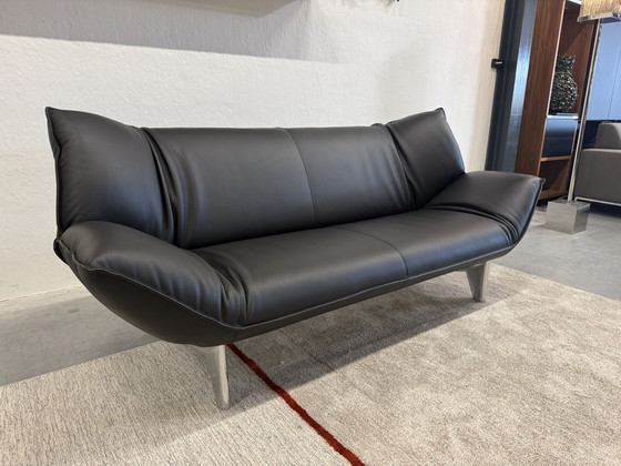 Image 1 of Leolux Tango Sofa 3-Seater Senso Black 203