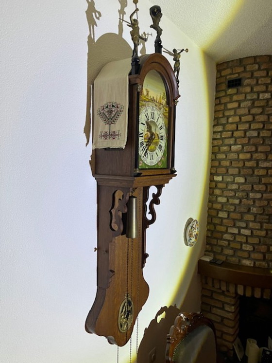 Image 1 of Unique handmade Frisian chair clock