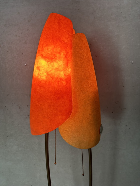 Image 1 of Vintage fiberglass floor lamp - Carl Auböck