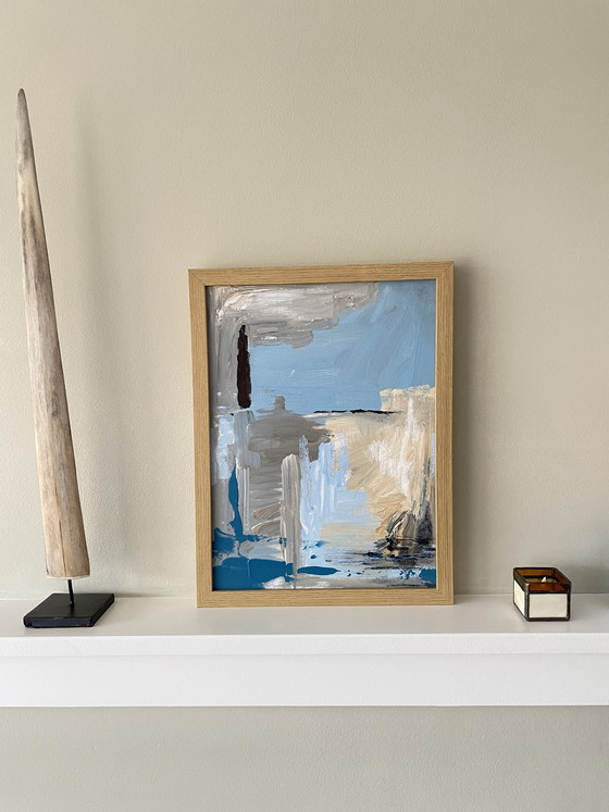 Image 1 of Abstract painting 30x40 including frame