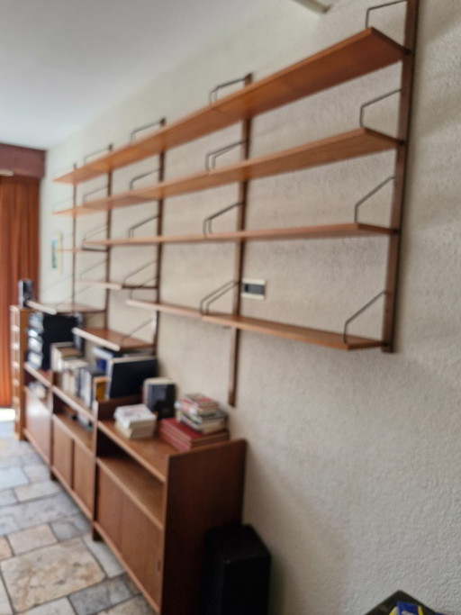 Vintage Teak Wandmeubel – Poul Cadovius 'Royal System' – wandkast, Wood (photo 2 of 8)