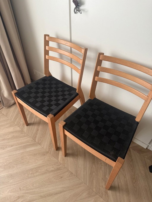 IKEA INVIK Vintage stoelen