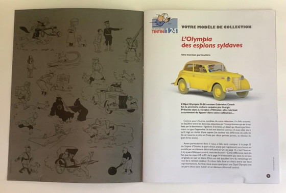 Modelauto’s Kuifje. 2 stuks uit de serie “Hergé Moulinsart 2003. – Decoratieve objecten, Plexiglass, Metal (photo 8 of 12)