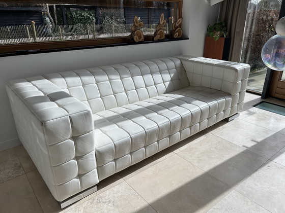 Image 1 of Jan de Bouvrie - ontwerp met leren bank