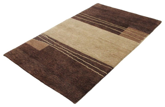 Modern Designer Hand-knotted Wool Rug New & Unused 178 x 113 cm, Rugs & carpets, Brown (photo 2 of 9)