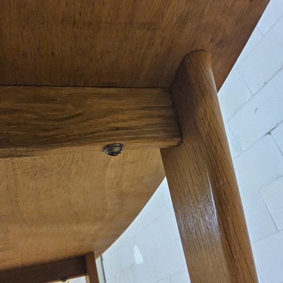 Image 1 of Vintage grenen houten salontafel / bijzettafel / koffietafel 